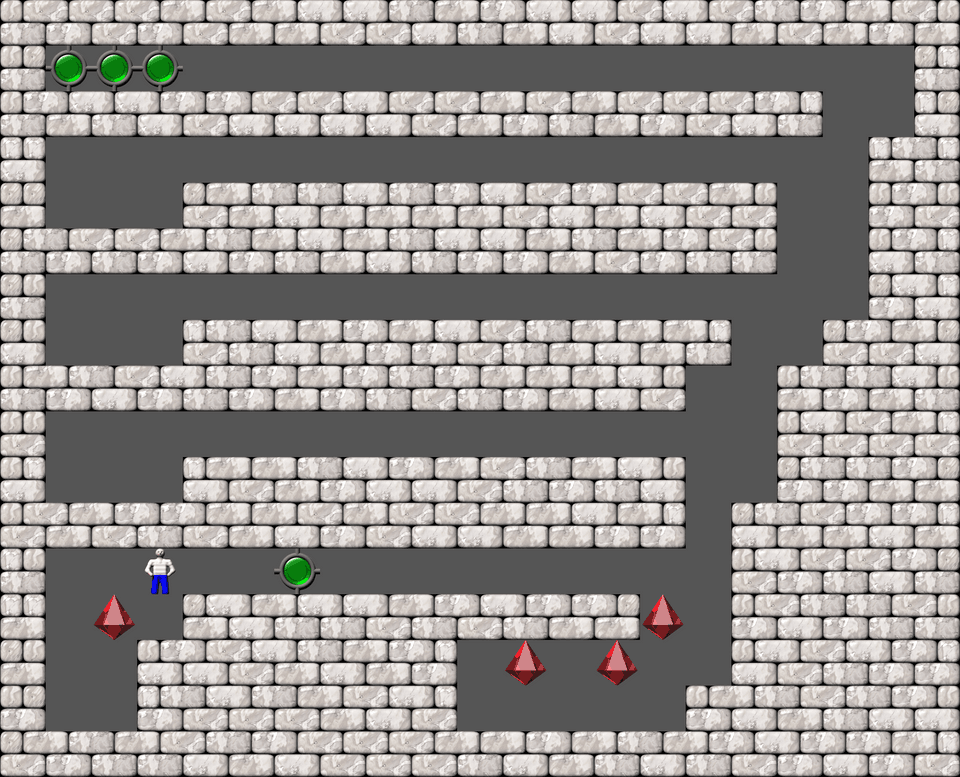 Sokoban Bugs550 collection level 31